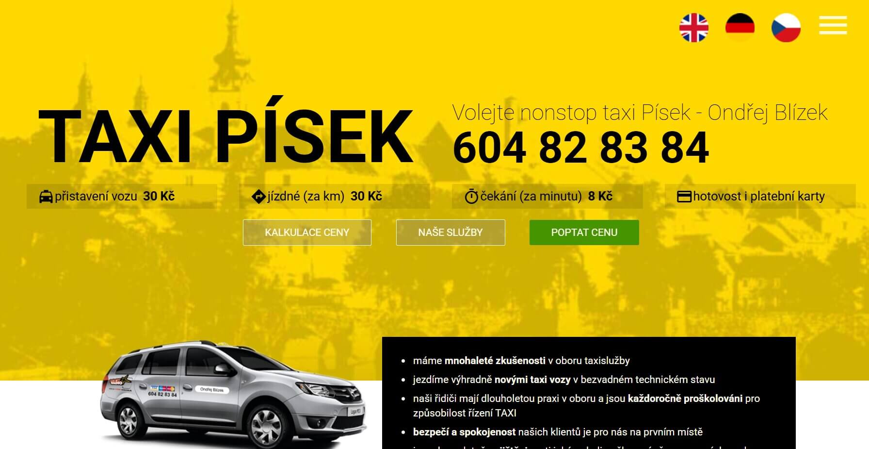 TAXI Písek